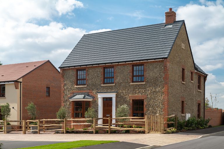 Property 1 of 10. External Shot Of The Conwy Show Home At Sylvan Meadows
