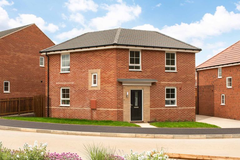 Property 1 of 8. Outside View Of 3 Bedroom Lutterworth Home