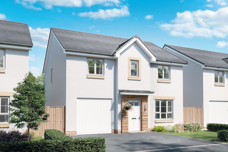 Property 1 of 10. External View Of 4 Bedroom Corgarff