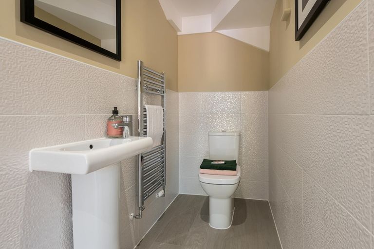 Property 3 of 10. A Convenient Downstairs Toilet Sits In The Centre Of The Home