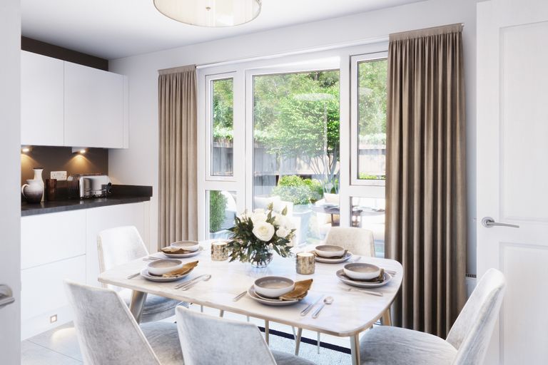 Property 1 of 9. CGI Of Kitchen/Dining Room Leading Out The Back Garden Of The 3 Bed Semi-Detached Home, The Ravenscr