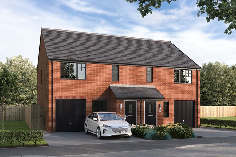 Property 1 of 10. Computer Generated Image, Indicative Exterior, New Build Home
