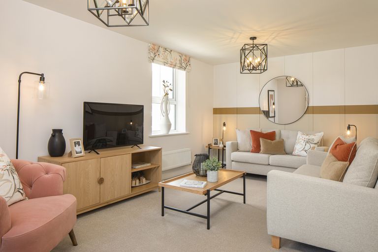 Property 3 of 8. Lounge View In The Hadley 3 Bedroom Home