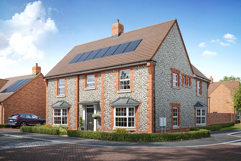 Property 1 of 10. External cgi Of The Lenwade With Flint