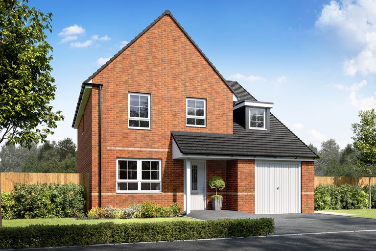 Property 1 of 10. Exterior CGI View Of Our 4 Bed Radstock Home