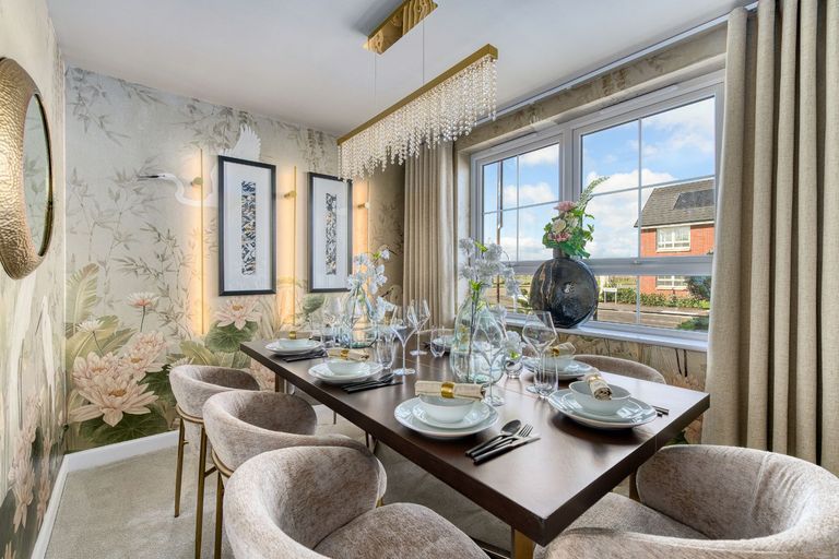 Property 3 of 10. Dining Room In 4 Bed Glenbervie Home