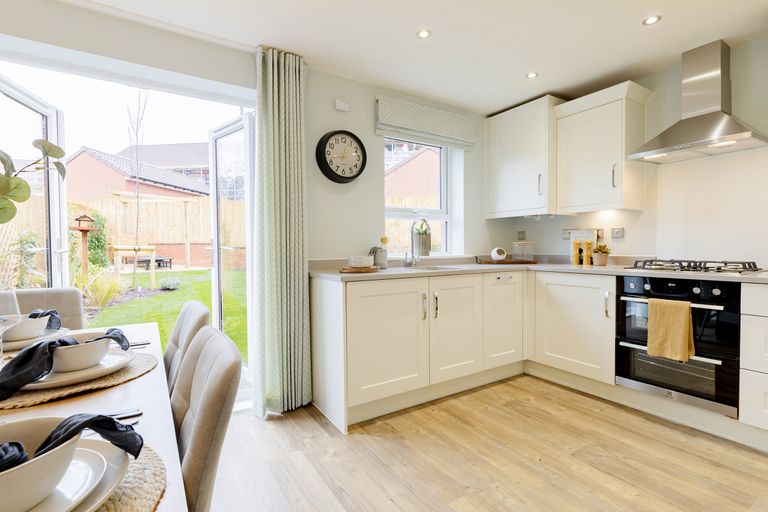 Property 2 of 7. Open Plan Kitchen In The Ellerton 3 Bedroom Home