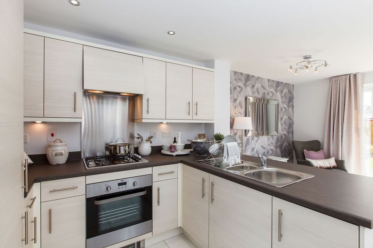 Property 1 of 11. A Clean Contemporary Kitchen Awaits