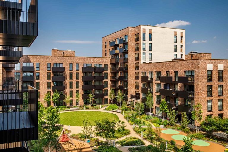 Property 2 of 13. High Quality New Green Spaces Are Key To The Design Here