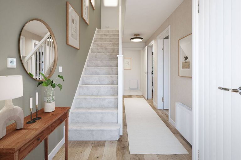 Property 2 of 12. A Warm Hallway Welcomes You Home