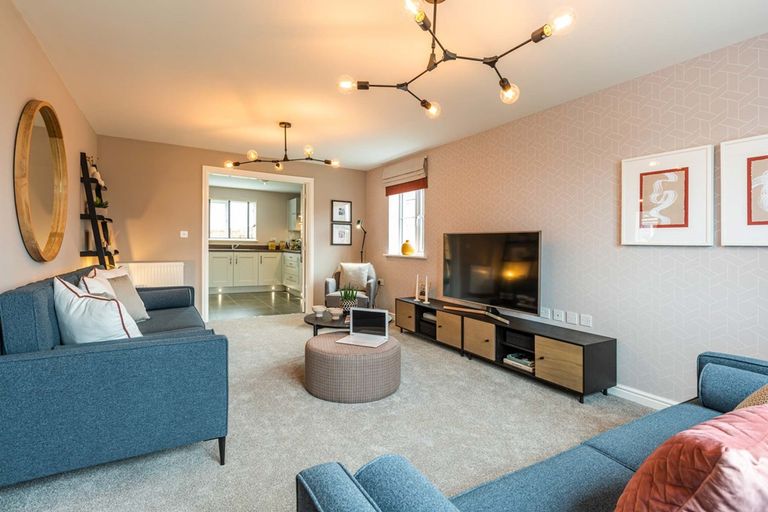 Property 3 of 12. Large, Open Plan Lounge