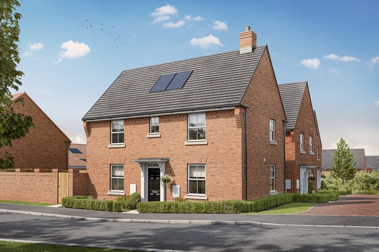 Property 1 of 9. External CGI Of The Foxglove Housetype