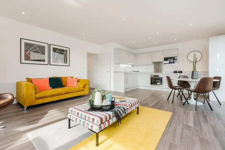 Property 1 of 7. An Example Of An Apartment Living Room Space