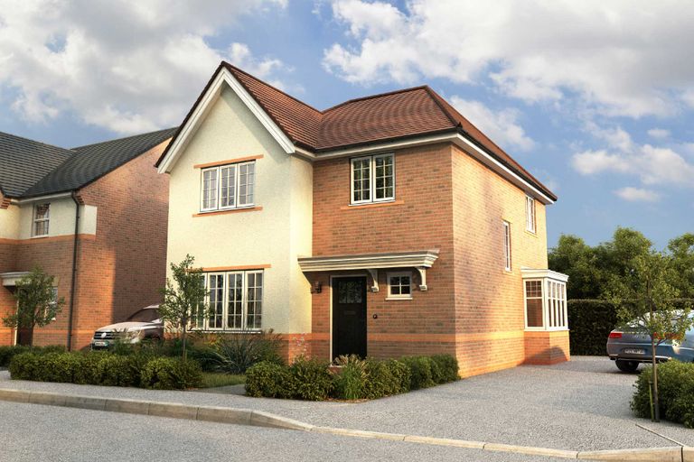 Property 1 of 12. Exterior Honiton Four Bedroom New Build