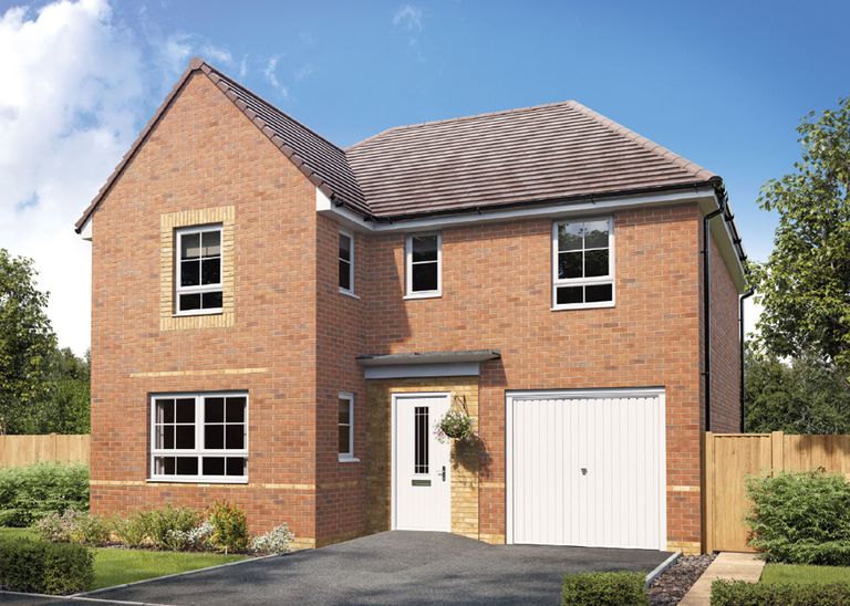 Property 1 of 10. CGI Exterior View Of Our 4 Bed Halton Home