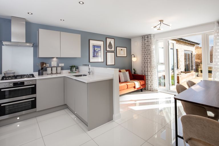 Property 1 of 8. Open Plan Kitchen With Dining Area In The Haversham 4 Bedroom Home
