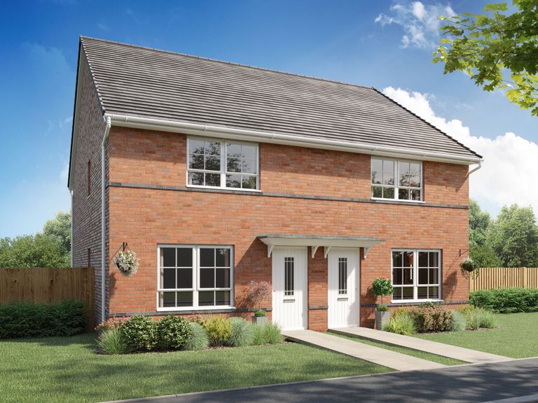 Property 1 of 10. External CGI Image Of The Birchmoor 3 Bedroom Home
