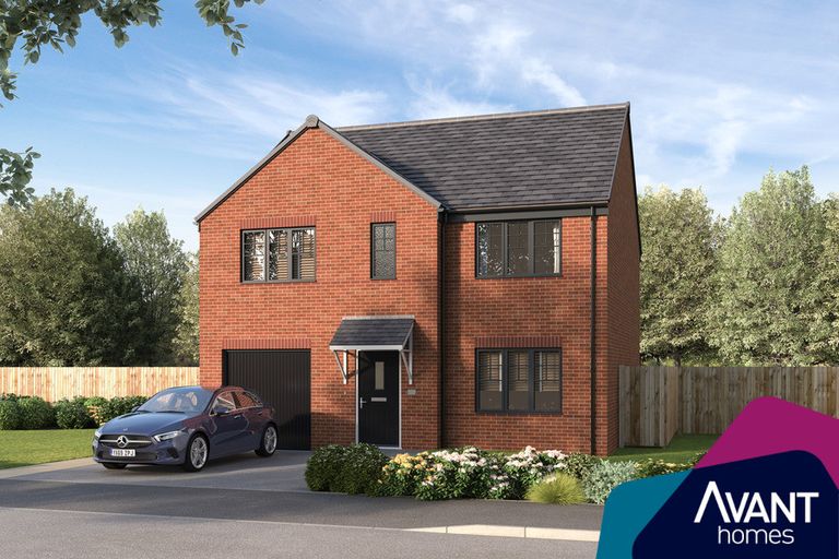 Property 1 of 11. Computer Generated Image, Indicative Exterior, New Build Home
