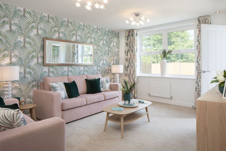 Property 3 of 8. Lounge In The Archford Show Home At Raleigh Holt