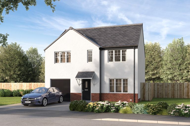 Property 1 of 13. Computer Generated Image, Indicative Exterior, New Build Home