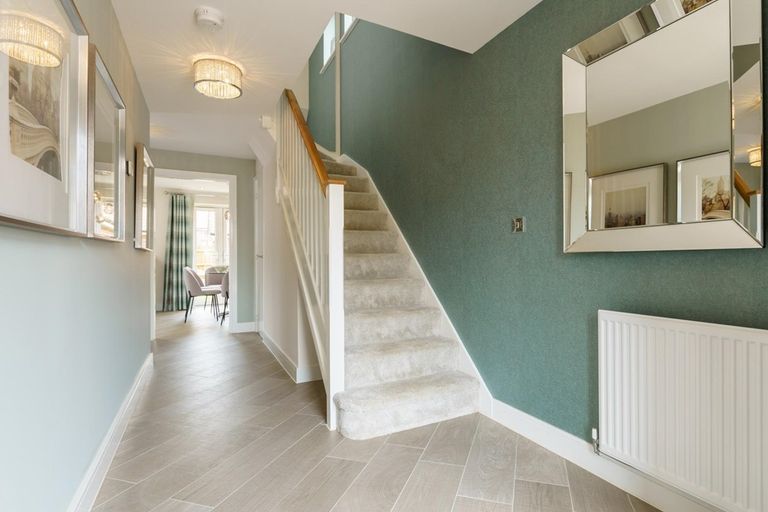 Property 2 of 12. Bright And Spacious Hallway With Under Stair Storage