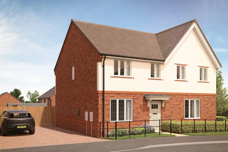 Property 1 of 10. Exterior Byron Three Bedroom New Build