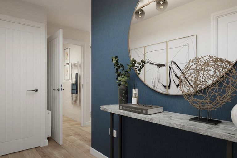 Property 2 of 9. A Welcoming Hallway