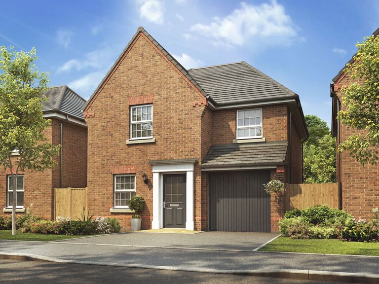 Property 1 of 10. External CGI Of The Abbeydale Housetype