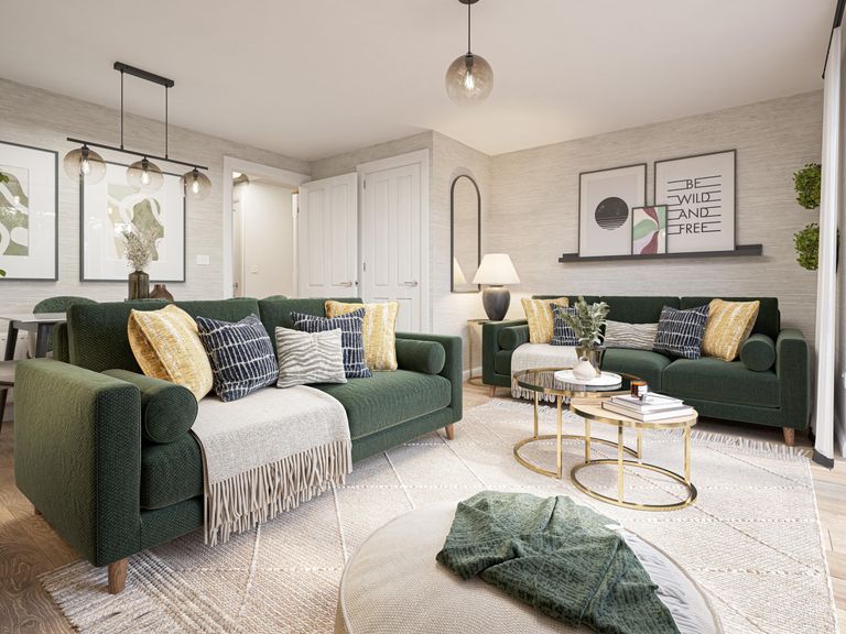 Property 2 of 7. Internal CGI Of The Folkestone Lounge