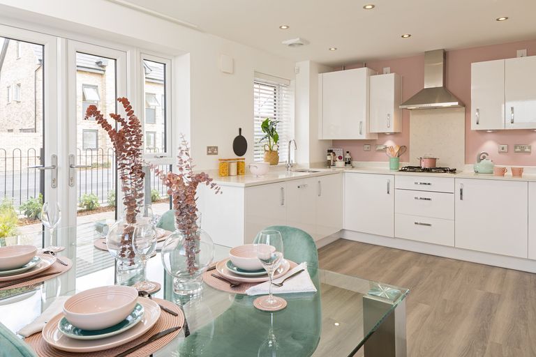 Property 1 of 8. Open Plan Kitchen In The Hesketh 4 Bedroom Home