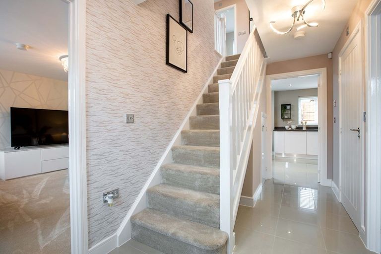 Property 3 of 13. Hallway With Under Stairs Storage