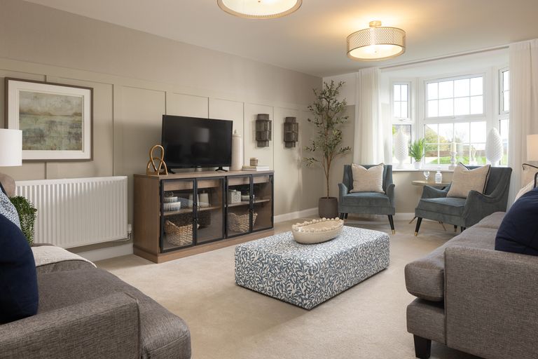 Property 2 of 10. Internal Shot Of The Lounge In The Holden Show Home