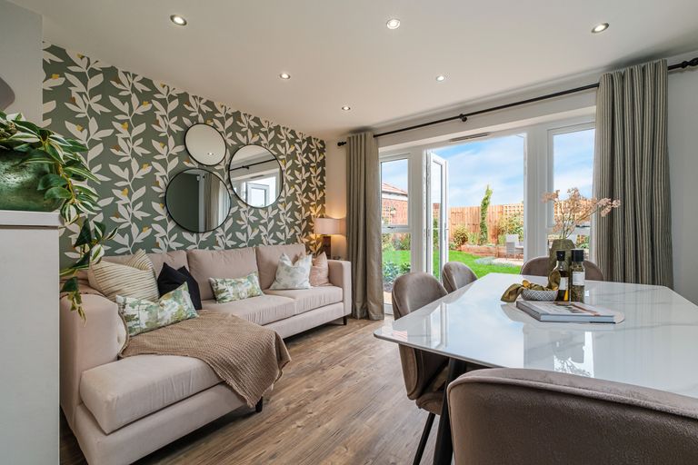 Property 2 of 9. Interior View Of Our Family &amp; Dining Space In Our 3 Bed Knightwood Home