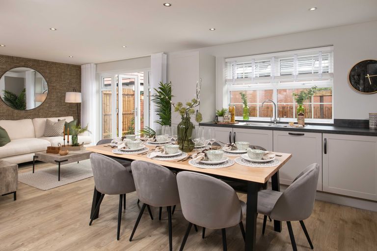 Property 2 of 10. Internal View Of Spacious Open-Plan Kitchen-Diner