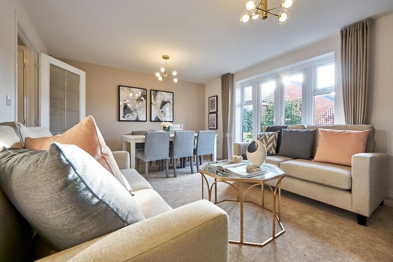 Property 1 of 11. Lounge With Plenty Of Space For Two Sofas