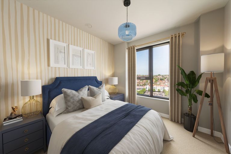 Property 3 of 5. Pullman Virtually Staged Bedroom