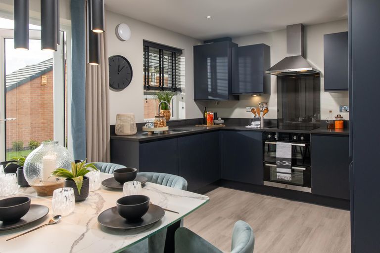 Property 3 of 9. Internal Image Of The Ellerton Kitchen/Dining Area