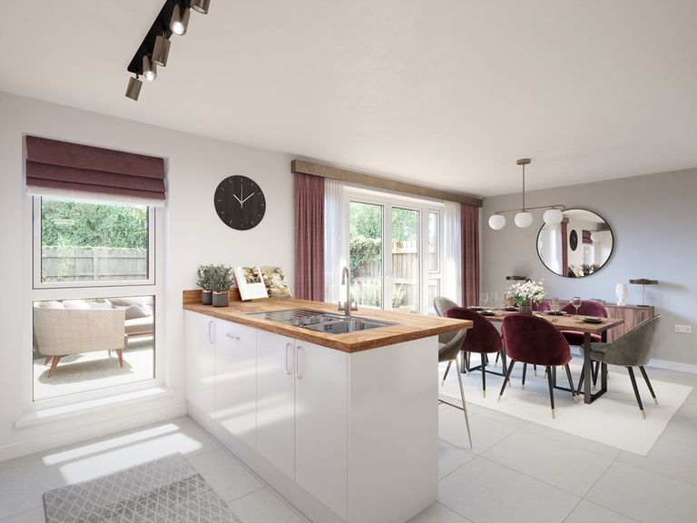 Property 3 of 12. The Open-Plan Layout Features Double Doors To The Garden