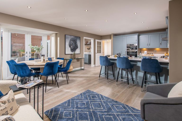 Property 2 of 9. Internal View Of Spacious Open-Plan Kitchen-Diner