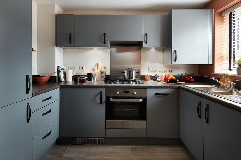 Property 3 of 10. A Modern 3-Sided Symphony Kitchen