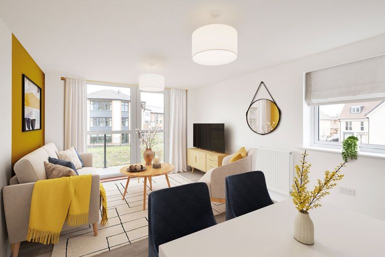 Property 3 of 7. Double Doors Lead To A Balcony Or Terrace