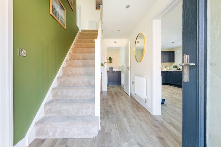 Property 3 of 11. You're Welcomed Into The Central Entrance Hall In The Plumdale