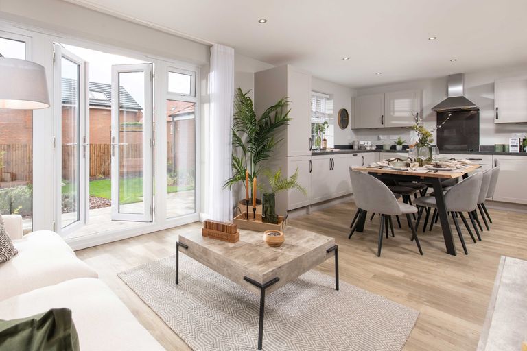 Property 2 of 8. Open-Plan Kitchen With French Doors In The Four Bedroom Kirkdale