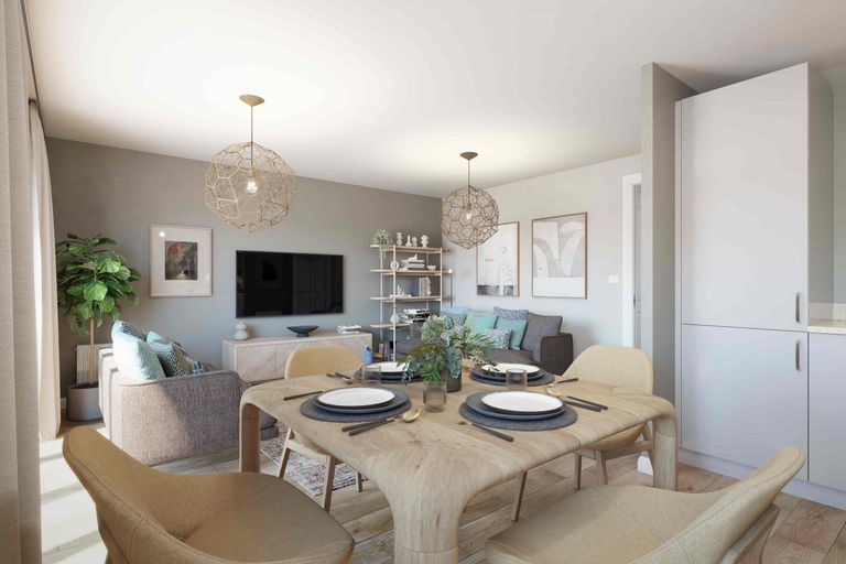 Property 3 of 7. Inside View Of Modern Living Room