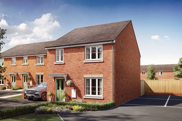 Property 1 of 10. Artist Impression Of A 3 Bedroom Huxford Home