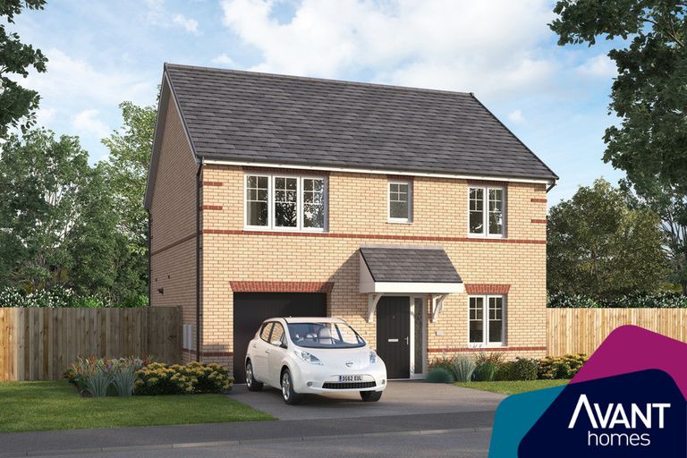 Property 1 of 12. Computer Generated Image, Indicative Exterior, New Build Home