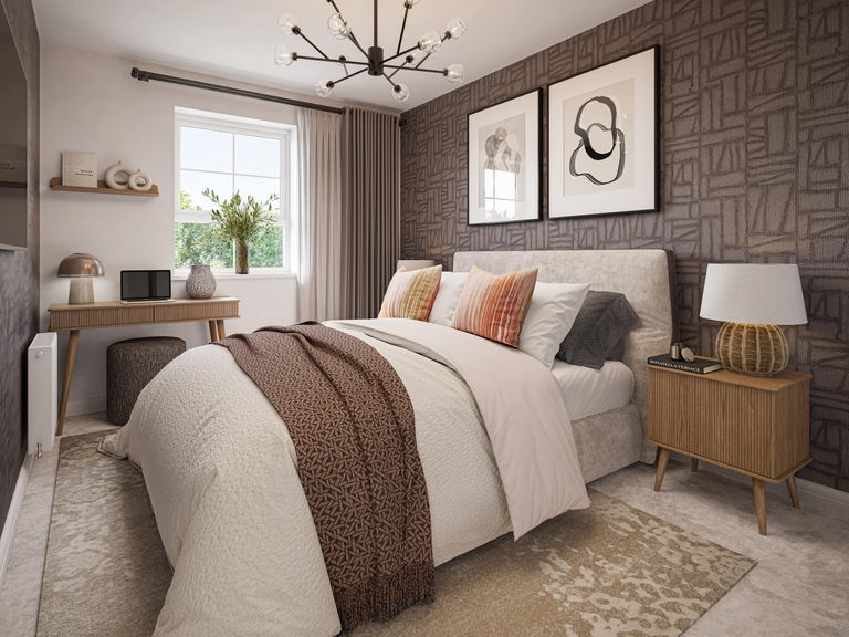 Property 3 of 7. Internal CGI Of The Folkestone Main Bedroom