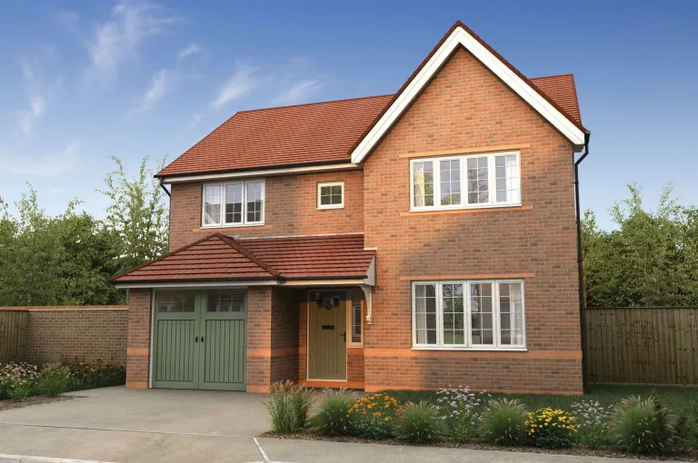 Property 1 of 12. Exterior Saxondale Three Bedroom New Build