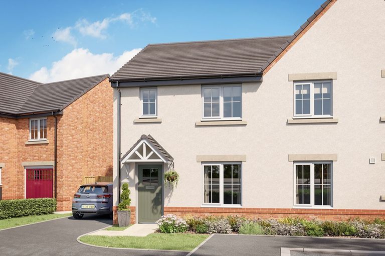 Property 1 of 10. CGI Of The Gosford Semi-Detached