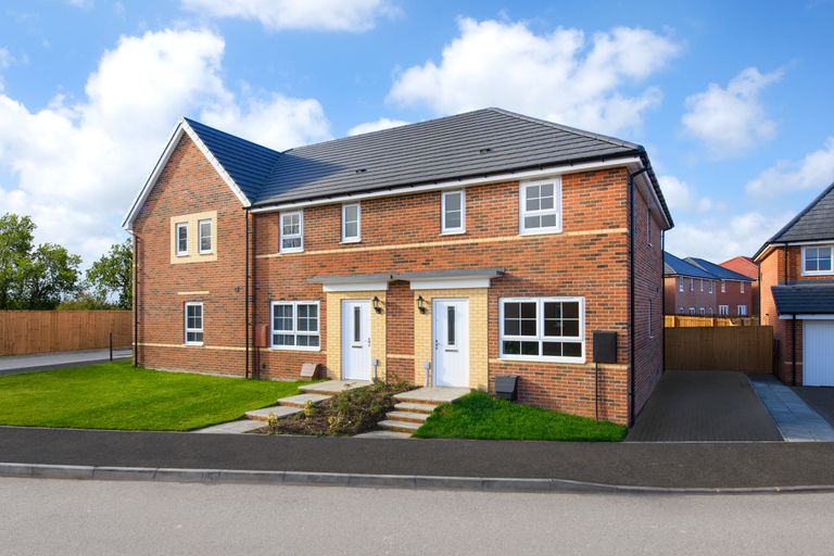 Property 1 of 8. Outside View 3 Bedroom Terraced Ellerton Home